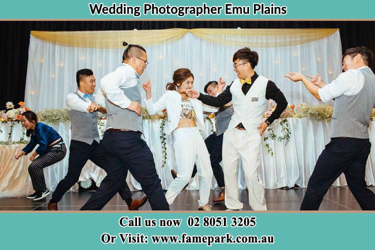 Photo of the Bride and Groom dancing Freemans Reach NSW 2756